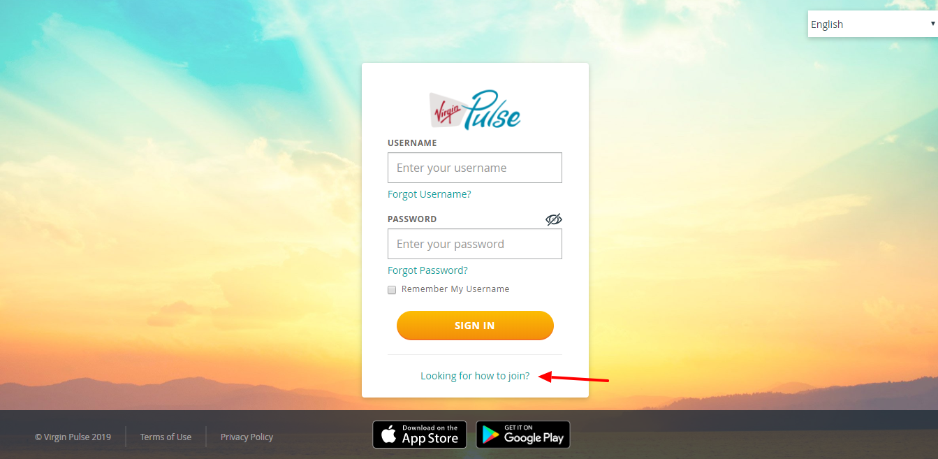 virgin pulse account login