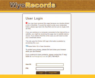 wyoweb login guide