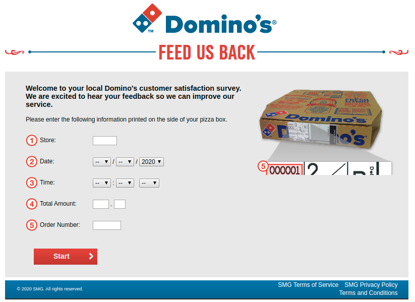 Domino s Customer Satisfaction Survey