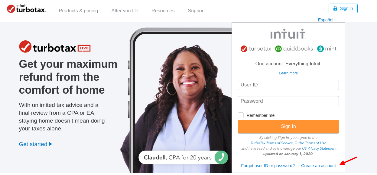 Turbotax intuit How To Access Intuit TurboTax Account