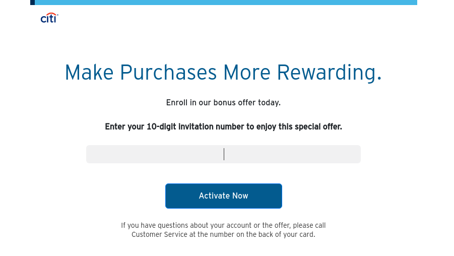 redeem your citi cards special offers
