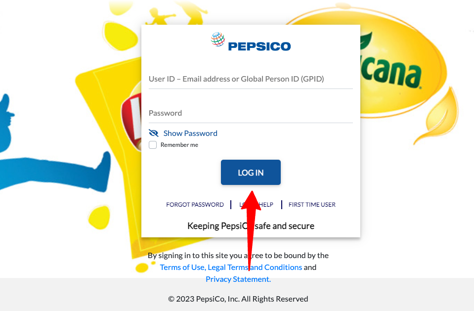 pepsico login